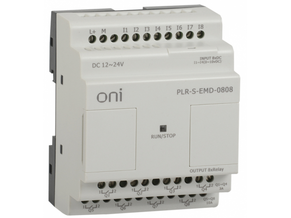 PLR-S-EMD-0808 (арт.): IEK ONI Логическое реле PLR-S. 8DI/8DO