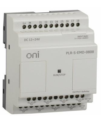 PLR-S-EMD-0808 (арт.): IEK ONI Логическое реле PLR-S. 8DI/8DO