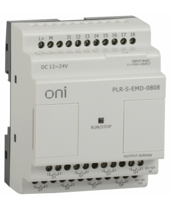 PLR-S-EMD-0808 (арт.): IEK ONI Логическое реле PLR-S. 8DI/8DO