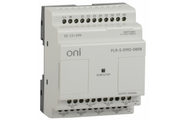 PLR-S-EMD-0808 (арт.): IEK ONI Логическое реле PLR-S. 8DI/8DO