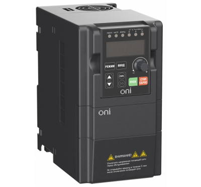 A150-33-075HT (арт.): IEK ONI Преобразователь частоты A150 380В 3Ф 0,75кВт 3А встр. торм ONI