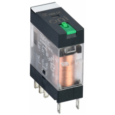 OGR-1-2C-DC24V-L-B (арт.): IEK ONI Реле общ. назнач. OGR-1 2C 24В DC с LED и тест. кнопкой