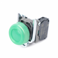 SB4BP31 (арт.): Systeme Electric Кнопка SB4 в сборе модульная 22мм выступающая зеленая с возвратом металл 1НО
