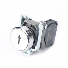 SB4BA3341 (арт.): Systeme Electric Кнопка SB4 в сборе модульная 22мм белая металл 1НО с марк "стрелка вверх"