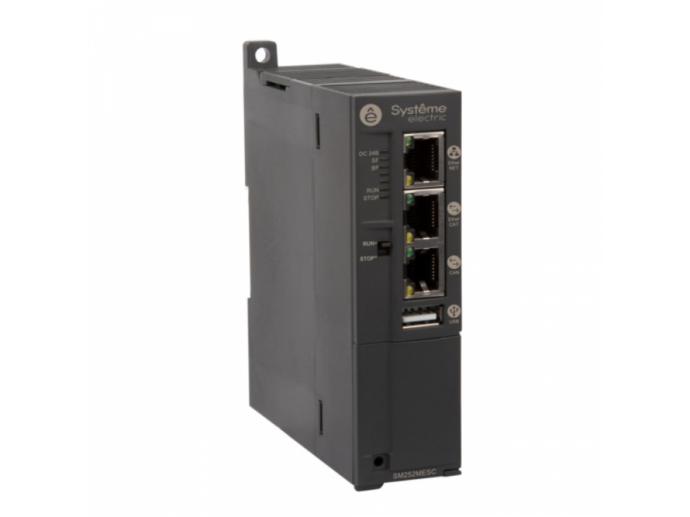 SM252MESC (арт.): Systeme Electric Контроллер SM252 1 порт EtherCAT, 1 порт Modbus, 1 порт CANopen