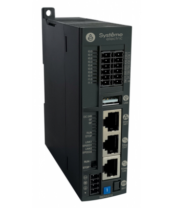 SM253CE10 (арт.): Systeme Electric Контроллер SM253 10DI, 6HSI, 1 Ethercat, 1 Modbus, 1 CANopen, управ движением