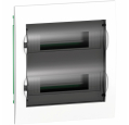EZ9E212S2FRU (арт.): Systeme Electric EASY 9 Корпус встраиваемый с прозрачной дверью 2ряд/24мод, IP40, IK07, 63А, 2 клеммы