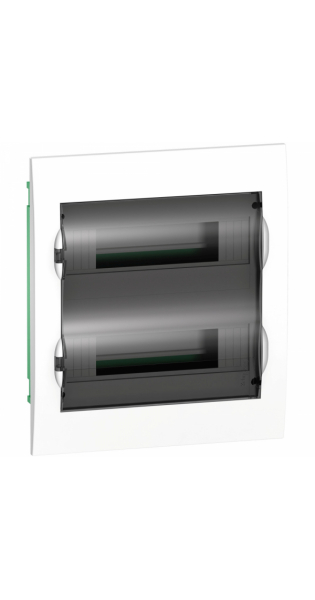 EZ9E212S2FRU (арт.): Systeme Electric EASY 9 Корпус встраиваемый с прозрачной дверью 2ряд/24мод, IP40, IK07, 63А, 2 клеммы