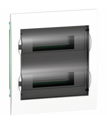 EZ9E212S2FRU (арт.): Systeme Electric EASY 9 Корпус встраиваемый с прозрачной дверью 2ряд/24мод, IP40, IK07, 63А, 2 клеммы