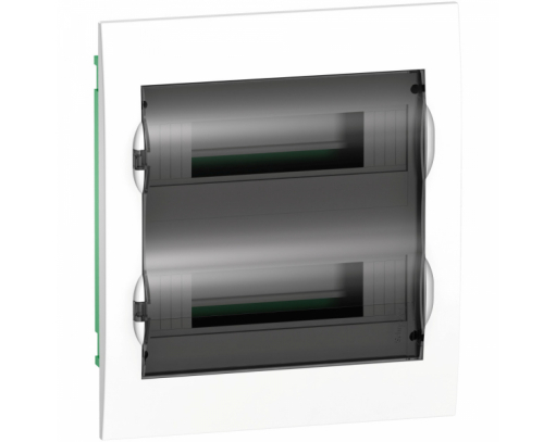 EZ9E212S2FRU (арт.): Systeme Electric EASY 9 Корпус встраиваемый с прозрачной дверью 2ряд/24мод, IP40, IK07, 63А, 2 клеммы