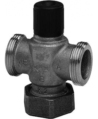 VVP45.40-25 (арт.): Клапан седельный 2-х ходовой, PN16, Kvs 25, DN40, 1…110 C, резьбовой