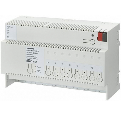 N 511/02 (арт.): Выключатель НАГРУЗКИ N 511/02(арт.), 8Х230V AC 16A, ДЛЯ УСТАНОВКИ НА DIN-РЕЙКУ, 8 ТЕ