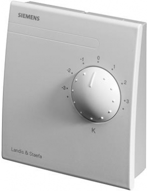 QAA27 (арт.): Датчик температуры комнатный, LG-Ni1000, 0…50 C, IP30