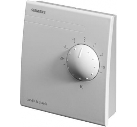 QAA27 (арт.): Датчик температуры комнатный, LG-Ni1000, 0…50 C, IP30