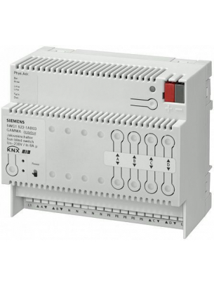 N 522/03 (арт.): МОДУЛЬ УПРАВЛЕНИЯ ЖАЛЮЗИ N 521, 4Х230V AC 6A, С РАСПОЗНАВАНИЕМ КОНЕЧНЫХ ТОЧЕК ХОДА, ДЛЯ УСТАНОВКИ НА DIN-РЕЙКУ, 4 ТЕ