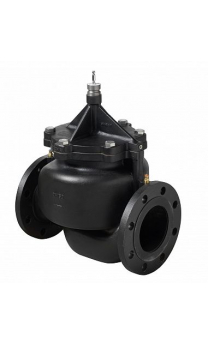 VPF43.150F160 (арт.): Седельный клапан со встроенным регулятором перепада давления (Комбиклапан) 2-х ходовой, PN16,  25,6…148 куб.м./час, DN150, 1…120 C, фланцевый