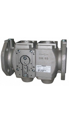 VGD40.065L (арт.): Двойной газовый клапан, DN65, 160 м³ / ч, реле давления и контрольная газовая плита