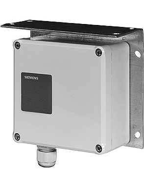 QBE61.3-DP2 (арт.): Датчик давления жидкости или газа (0…2 Бар), 0…10 В, IP54