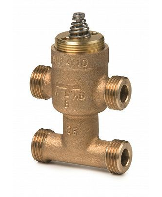 VMP47.15-2.5S (арт.): Клапан седельный 3-х ходовой, PN16, Kvs 2,5, DN15, 1…110 C, резьбовой
