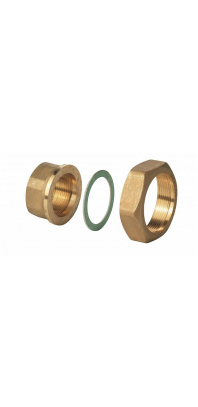 ALG152B (арт.): Фитинг латуннуй G1" / RP ½", 100°C, комплект из 2 шт.