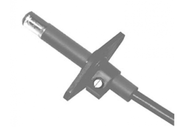 QRB1B-A050B70A2 (арт.): Фоторезистивный датчик пламени, выше, корпус 50 мм, кабель 50 см, снятый 70 мм