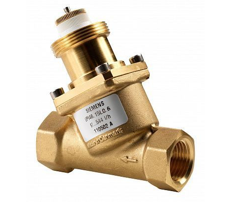 VPI46.15L0.2 (арт.): Седельный клапан со встроенным регулятором перепада давления (Комбиклапан) 2-х ходовой, PN16,  30…200 куб.м./час, DN15, 1…120 C, резьбовой