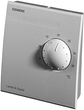 QAA25 (арт.): Датчик температуры комнатный, LG-Ni1000, 0…50 C, IP30