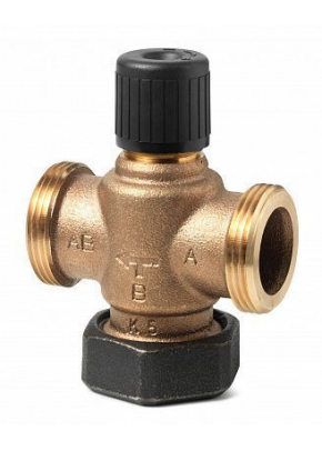 VVP45.25-6.3 (арт.): Клапан седельный 2-х ходовой, PN16, Kvs 6,3, DN25, 1…110 C, резьбовой