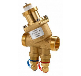 VPP46.15L0.6Q (арт.): Седельный клапан со встроенным регулятором перепада давления (Комбиклапан) 2-х ходовой, PN16,  100…575 куб.м./час, DN15, 1…120 C, резьбовой