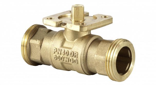 VAG60.25-22 (арт.): Клапан шаровой 2-х ходовой, PN40, Kvs 22, DN25, -10…120 C, резьбовой