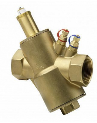 VPI45.40F7 (арт.): Седельный клапан со встроенным регулятором перепада давления (Комбиклапан) 2-х ходовой, PN16,   куб.м./час, DN40, 1…120 C, резьбовой