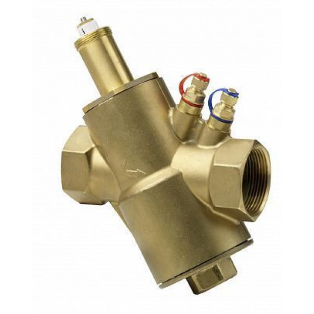 VPI45.40F7 (арт.): Седельный клапан со встроенным регулятором перепада давления (Комбиклапан) 2-х ходовой, PN16,   куб.м./час, DN40, 1…120 C, резьбовой
