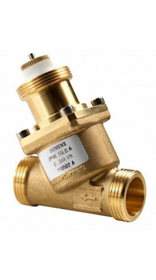 VPP46.15L0.2 (арт.): Седельный клапан со встроенным регулятором перепада давления (Комбиклапан) 2-х ходовой, PN16,  30…200 куб.м./час, DN15, 1…120 C, резьбовой