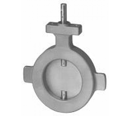 VKF41.65C (арт.): Клапан баттерфляй, DN65, расход 570 м³ / ч, скорость утечки 0,5%