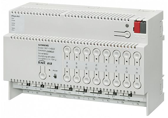 N 567/22 (арт.): Выключатель НАГРУЗКИ N 567/22(арт.), 16Х230V AC 10A, ДЛЯ УСТАНОВКИ НА DIN-РЕЙКУ, 8 ТЕ