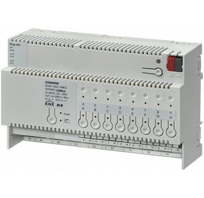 N 502/02 (арт.): МОДУЛЬ УПРАВЛЕНИЯ N 502/02(арт.), ДЛЯ ЖАЛЮЗИ, КОМБИНИРОВАННЫЙ АКТУАТОР ЖАЛЮЗИ/Модуль входов двоичных, ВЫХОДЫ 8Х230V AC 16A, 8 БЕЗПОТЕНЦИАЛЬНЫХ ВХОДОВ, НА DIN-РЕЙКУ, 4 ТЕ
