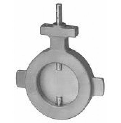 VKF41.125C (арт.): Клапан баттерфляй, DN125, расход 3300 м³ / ч, скорость утечки 0,6%