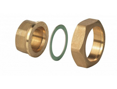 ALG252B (арт.): Фитинг латуннуй G1½" / RP 1", 100 °C, комплект из 2 шт.