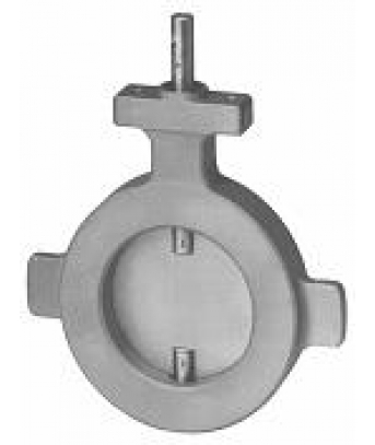 VKF41.50C (арт.): Клапан баттерфляй, DN50, расход 230 м³ / ч, скорость утечки 0,4%