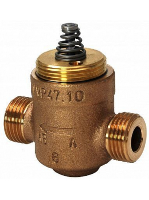 VVP47.10-0.25 (арт.): Клапан седельный 2-х ходовой, PN16, Kvs 0,25, DN10, 1…110 C, резьбовой