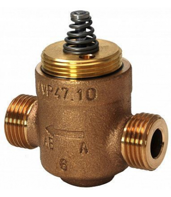 VVP47.10-0.25 (арт.): Клапан седельный 2-х ходовой, PN16, Kvs 0,25, DN10, 1…110 C, резьбовой