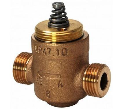 VVP47.10-0.25 (арт.): Клапан седельный 2-х ходовой, PN16, Kvs 0,25, DN10, 1…110 C, резьбовой