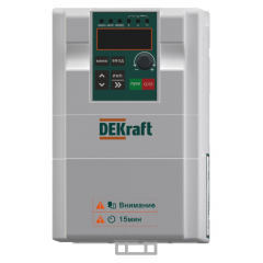 DEKV060G011T4B (арт.): Преобразователь частоты DEKV060-11кВт 3 фазы 380В с торм. модулем