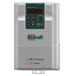 DEKV060G011T4B (арт.): Преобразователь частоты DEKV060-11кВт 3 фазы 380В с торм. модулем