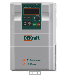 DEKV060G011T4B (арт.): Преобразователь частоты DEKV060-11кВт 3 фазы 380В с торм. модулем
