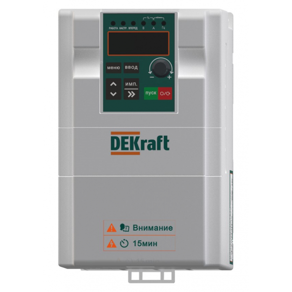 DEKV060G011T4B (арт.): Преобразователь частоты DEKV060-11кВт 3 фазы 380В с торм. модулем