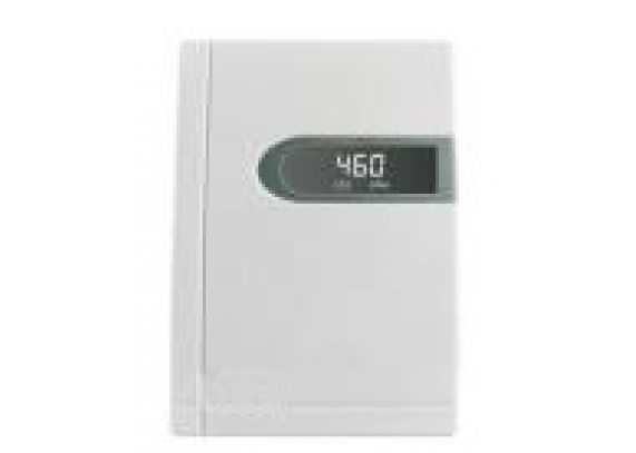 SRCDVD (арт.): Датчик CO₂ комнатный, 0-2000PPM/0…10В DO, ЖКЭ, питание ~24В/⎓24В 
