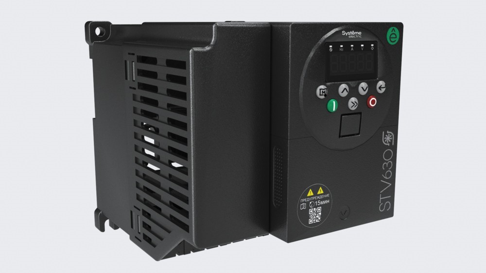 STV630U22M2 (арт.): Преобразователь частоты STV630 2,2 кВт 220В ЭМС С3 + LED панель оператора