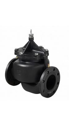 VPF43.125F135 (арт.): Седельный клапан со встроенным регулятором перепада давления (Комбиклапан) 2-х ходовой, PN16,  23…135 куб.м./час, DN125, 1…120 C, фланцевый