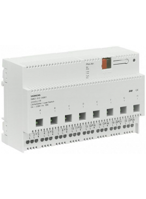 N 512/01 (арт.): Выключатель НАГРУЗКИ N 512, 8Х230V AC 16A, ДЛЯ УСТАНОВКИ НА DIN-РЕЙКУ, 8 ТЕ